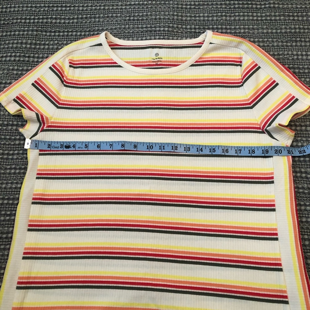 Talbots Multicolor Striped Top - Picture 3 of 4